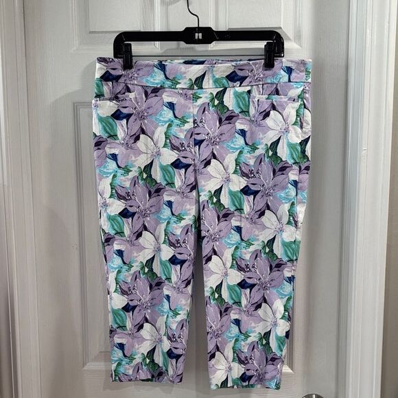 Chico’s Brigitte Lily Pull On Slim Capri Pants - Picture 5 of 11